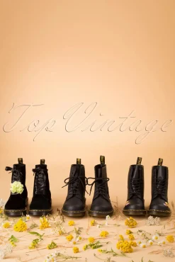 1460 Virginia Enkellaarzen In Zwart