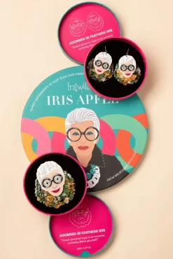 Adorned In Feathers Iris Drop Oorbellen