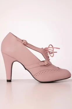 Agatha Pumps In Poederroze