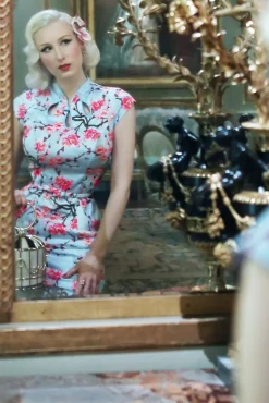 Alice Blossom Penciljurk In Blauw