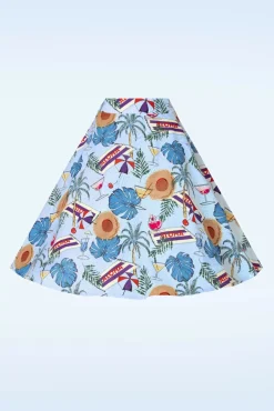 Aloha Swing Rok In Blauw