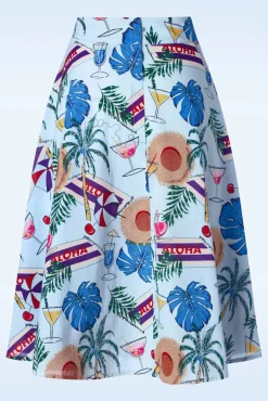 Aloha Swing Rok In Blauw