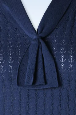 Anchor Ahoy! Top In Marineblauw