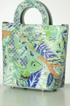 Animal Park Clancy Chameleon Mini Tas In Groen