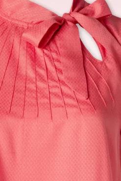 Anna Solid Top In Koraal