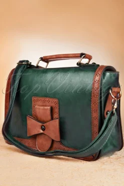 Antieke Handtas In Groen