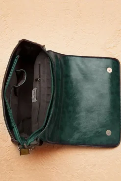 Antieke Handtas In Groen