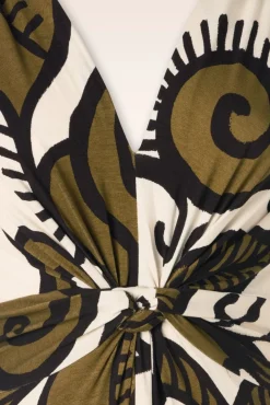 Aubrey Maxi Jurk In Khaki