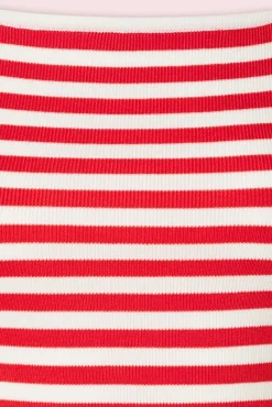 Audrey Gestreepte Top In Blossom