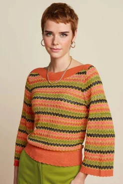 Audrey Trompet Mouw Magisch In Zwart