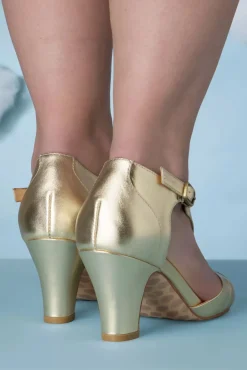 Ava Forever And Always Pumps In Pale Goud