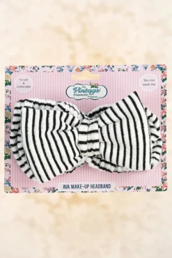Ava Make-Up Hoofdband In Zwart En Wit