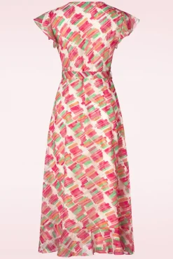 Babs Maxi Jurk In Multi