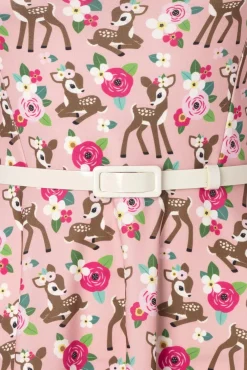 Bambi Swing Jurk In Roze