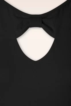 Be Free Jersey Top In Zwart