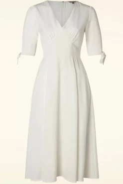 Bella Swing Jurk In Wit