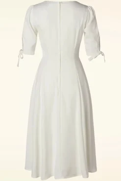 Bella Swing Jurk In Wit