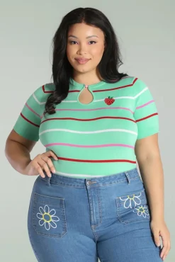 Berry Cute Top In Mint