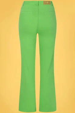 Betsy Bell Bottom Broek In Groen