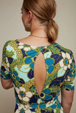 Betty Feestjurk Selena In Diepblauw