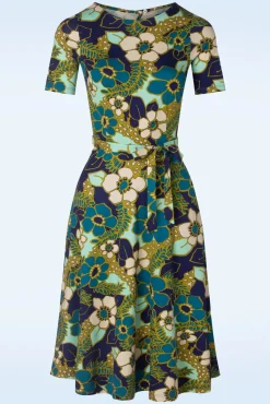 Betty Feestjurk Selena In Diepblauw