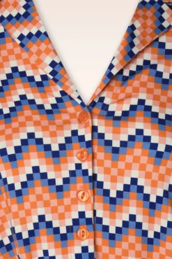 Bibi Playsuit In Ministeck Kobalt