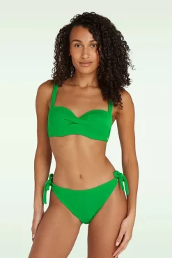 Bikinibroekje Bow In Bright Green Relief