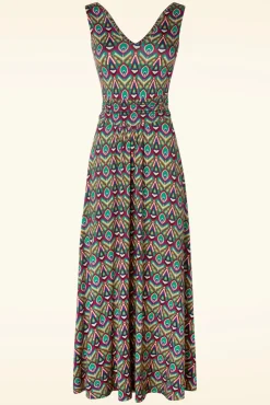Blondy Maxi Jurk In Ethnic