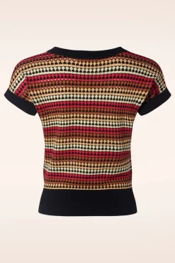 Boatneck Boyd Top In Zwart