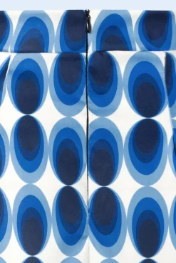 Bobby Retro Rok In Blauw En Wit