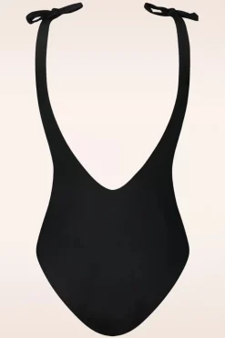 Bow Rib Badpak In Zwart