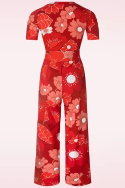 Britta Jumpsuit In Rood