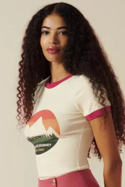 Callie T-Shirt In Ecru