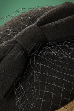 Candice-Hoed In Zwart