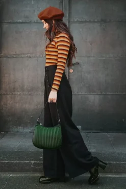 Carlie Swing Broek In Zwart