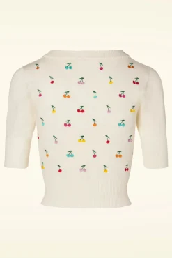 Catorina Kersenvest In Creme