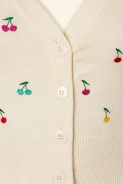 Catorina Kersenvest In Creme