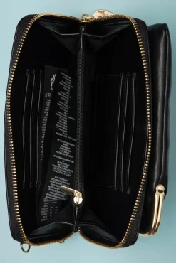 Cherry Pie Crossbody Telefoontasje In Zwart