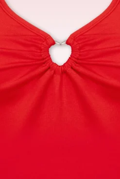 Cheryl Top In Rood
