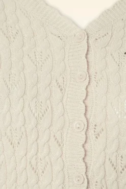 Claudia Vest In Ivoor