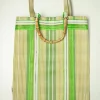 Club Tropicana Shopper Tas In Acid Groen