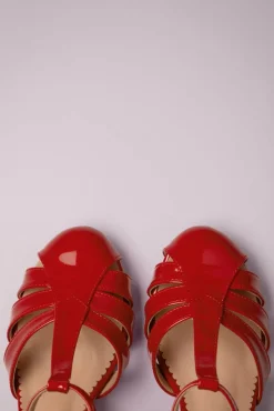 Dance Me To The Stars Pumps In Rood