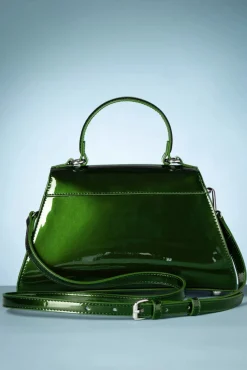 Dance The Night Away Handtas In Metallic Groen