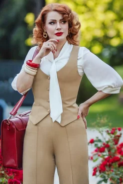 Dianne Gilet In Beige