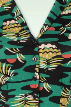 Diner Pica Jurk In Zwart