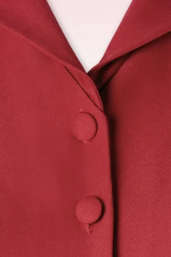 Doll Swing Jurk In Rood