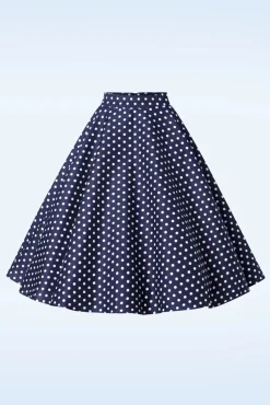 Dot Days Swing Rok In Navy