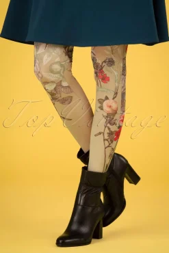 Dragees Panty In Beige En Groen