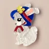 Easter Bunny Broche