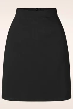 Edith A-Lijn Rok In Zwart